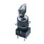 Selector switch complete, round, key-type, 3 notches, manual reset, IP thumbnail 4