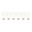 EcoPack 6pcs LED A60 E27 240V 6W 2700K Opal thumbnail 2