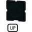 272TQ25 Button plate for push-button, Inscription: UP, 25 x 25 thumbnail 6