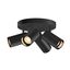 ASTO TUBE, ceiling-mounted light, cylindrical, GU10, 4x max. 10 W, black thumbnail 1