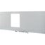 XTMPI63WC3-H550W1350 Front cover for IZM63, withdrawable, HxW=550x1350mm, grey thumbnail 4