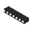 Printed circuit board terminals, 7.62 mm, Number of poles: 7, 90°, Solder pin length (l): 3.5 mm, black, PUSH IN with actuator, Clamping range, max. : 1.5 mm², Tube thumbnail 2