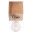 CEILING LAMP ARIZ NATURAL WOOD E27 1X60W IP20 thumbnail 2