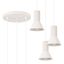 Pendant lamp ESTRIA 3P beige thumbnail 5