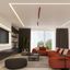 RING CEILING LAMP 3P RED OCHRE 3XGU10 thumbnail 11