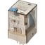 Rel. 3CO 10A/24VDC/AgCdO/Test button/Mech.ind/LED/diode (60.13.9.024.2074) thumbnail 3