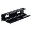 19" Cable management panel, 2U, plastic, black RAL9005 thumbnail 4