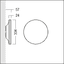 CAELA RMS LED1500-940 OP SM WH - LED wall and ceiling luminaire thumbnail 6
