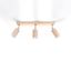 CEILING LAMP BERG 3 NATURAL WOOD GU10 3X40W IP20 thumbnail 2