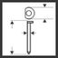 Finish nail 64-34 44 G 44 mm, galvanised thumbnail 1