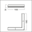 SUP2 TRACK U TL ELEC CON-H 48V 90° WH - Angle connector 90° (electric) thumbnail 2
