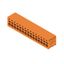 Printed circuit board terminals, 5.08 mm, Number of poles: 15, 90°, Solder pin length (l): 3.5 mm, tinned, orange, PUSH IN without actuator, Clamping range, max. : 2.5 mm², Box thumbnail 4