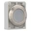 M30I-FDL-W Illuminated pushbutton actuator, RMQ-Titan, flat, momentary, White, blank, Front ring stainless steel thumbnail 11
