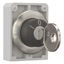 M30I-FWRS3-MS3 Key-operated actuator, Flat Front, maintained, 3 positions, MS3, Key withdrawable: I, 0, II, Bezel: stainless steel thumbnail 6