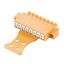 PCB plug-in connector, female plug, 3.81 mm, Number of poles: 7, 180°, PUSH IN with actuator, Clamping range, max. : 1.5 mm², Box thumbnail 1