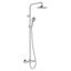 Vernis Blend shower system with thermostat, chrome thumbnail 1