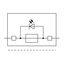 2202-1911/1000-542 2-conductor fuse terminal block; with pivoting fuse holder; with additional jumper position thumbnail 2