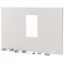 XMN44F04C Front plate, NZM4, 4p, fixed version, W=425mm, grey thumbnail 1