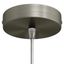 Cylindrical metal ceiling rose kit thumbnail 1