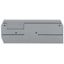 End and intermediate plate 2.5 mm thick gray thumbnail 1