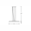 TRIONA round, 84 W, 9750 lm, 840, anthracite, smart+free Pendant lumin thumbnail 3