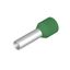 Wire-end ferrule, Standard, 10 mm, 8 mm, green thumbnail 1