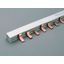 Comb bar, 3-pole, bridge type 130A, pitch 27mm, 1m long (The price is shown without markup on metals. Request a quote for accurate information) thumbnail 1