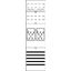 BF16A2 Meter panel, Field width: 1, Rows: 0, 900 mm x 250 mm x 160 mm, IP2XC thumbnail 21