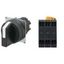 Selector A22NS Ã˜22, 3 position, NON-Lighted, bezel PLASTIC, MANUAL, CO A2235438E thumbnail 2