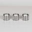 TEALIGHT CANDLE HOLDER / CROSS / STEEL / SET OF 3 thumbnail 1