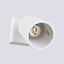 SINGLE WALL LAMP CARBON WHITE WITH MOVABLE LAMP FOR GU10 thumbnail 4
