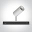 WHITE DALI 8W CCTV 48V IP20 HONEYCOMB ADJUSTABLE DARK LIGHT MINI/MIDI/MAXI/P&P thumbnail 1