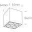 WHITE 10W WW IP20 230V DARK LIGHT thumbnail 2