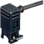 Valve plug MJC 90° with cable PUR 2x0.75 bk 0,4m thumbnail 1