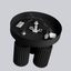 STYLISH BLACK CARBON CEILING LAMP ADJUSTABLE SPOTLIGHTS ON A 3XGU10 ROSEC thumbnail 10