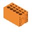 Printed circuit board terminals, 5.00 mm, Number of poles: 5, 180°, Solder pin length (l): 3.5 mm, tinned, orange, PUSH IN without actuator, Clamping range, max. : 2.5 mm², Box thumbnail 4