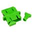 FO Coupler SC/APC-Duplex,Plastic,Singlemode,zirc,fl,greenECO thumbnail 4