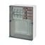 Mi Fuse box IP65, 1x400A NH2 3p, on Rail 630A 5 poles, 450x600mm (Mi 6677) thumbnail 1