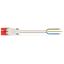 pre-assembled connecting cable Eca Plug/open-ended red thumbnail 1
