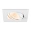NEW TRIA® 68, recessed ceiling light, 3000K, 60°, IP 20, square, white thumbnail 1