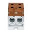 Aluminium /Copper terminal, 1-pole Double brown, 95mmý thumbnail 7