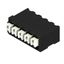 Printed circuit board terminals, 3.81 mm, Number of poles: 5, 90°, Solder pin length (l): 1.5 mm, black, PUSH IN with actuator, Clamping range, max. : 1.5 mm², Tube thumbnail 4