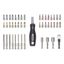 45 pcs Pick and Click screwdriver bit set with handle display version thumbnail 2