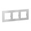 3 GANG PLATE SOLID METAL thumbnail 2