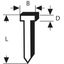 Nail type 47 1.8 x 1.27 x 16 mm thumbnail 1