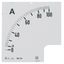 Interchangeable scale for ammeters RQ96E (by CT) - In: 1500/5A thumbnail 1