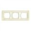 Linnera-Rollina Three Gang Frame Beige thumbnail 1