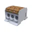 STB 95-3 Rail-mounted terminal block Al/Cu 87560 SIMBLOCK brown thumbnail 3