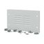 XTSZCSV4-H250W425 Section wide cover, HxW=250x425mm, IP42, grey thumbnail 6