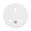 2P+E 13A BS STANDARD SOCKET WHITE thumbnail 4